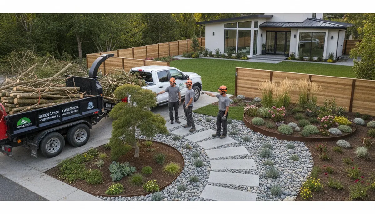 Professional landscape design and tree removal service in Bellevue, WA by Chop Chop Tree