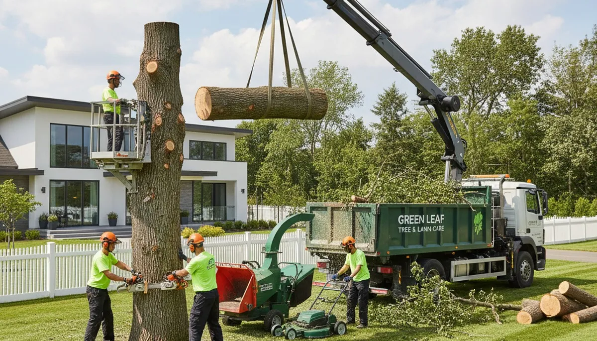 Professional lawn care and tree trimming service in Bellevue, WA by Chop Chop Tree experts