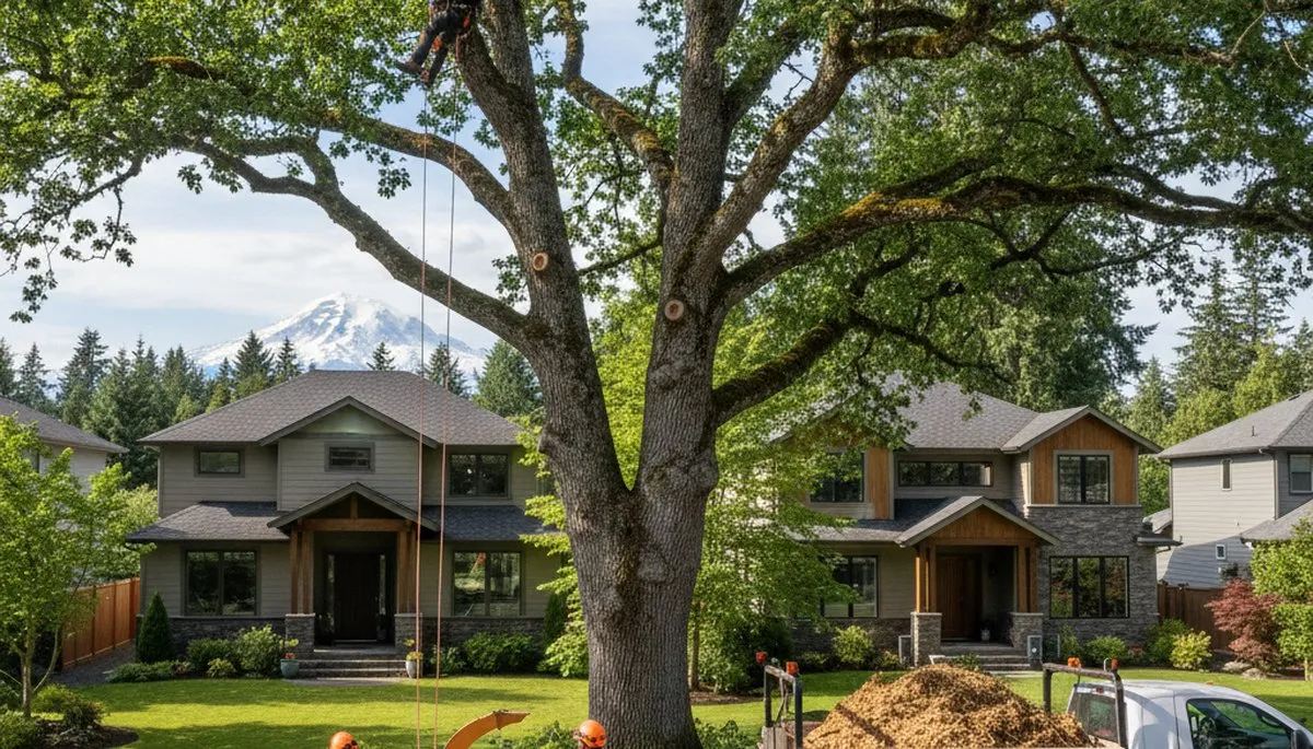 Professional tree removal and trimming service in Bellevue, WA by certified arborists